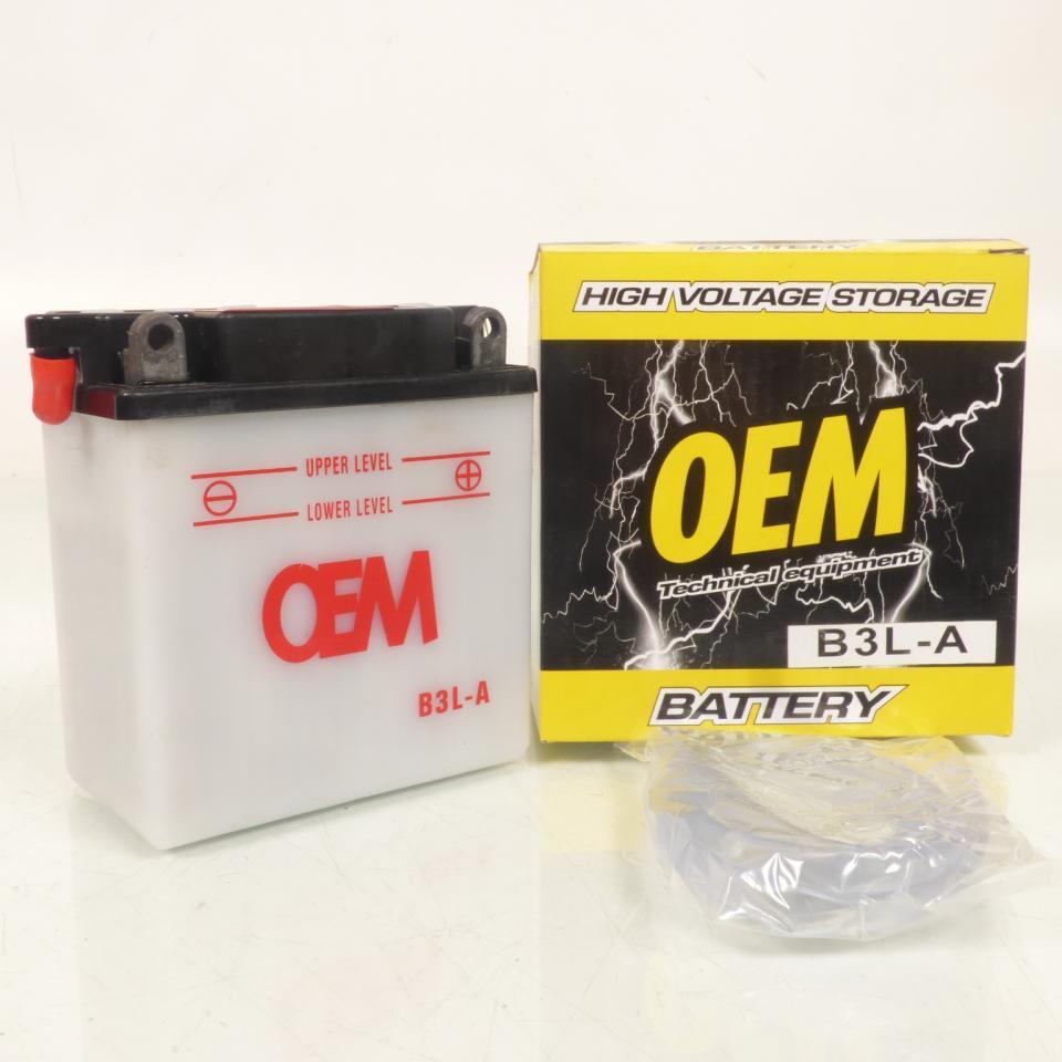 Batterie OEM pour moto Honda 80 Mtx R Eau 1983-1986 YB3L-A / 12V 3Ah Neuf