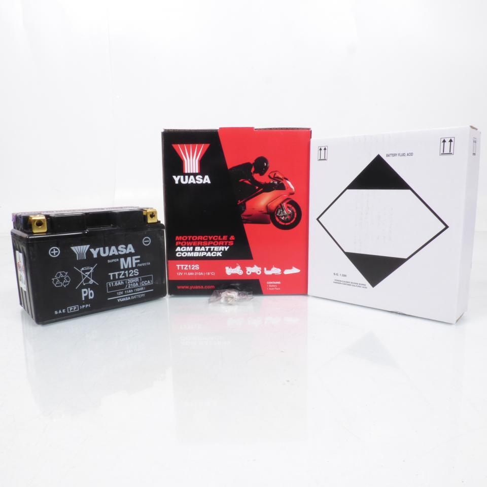 Batterie Yuasa pour Moto Honda 650 Transalp 2001 à 2020 Neuf