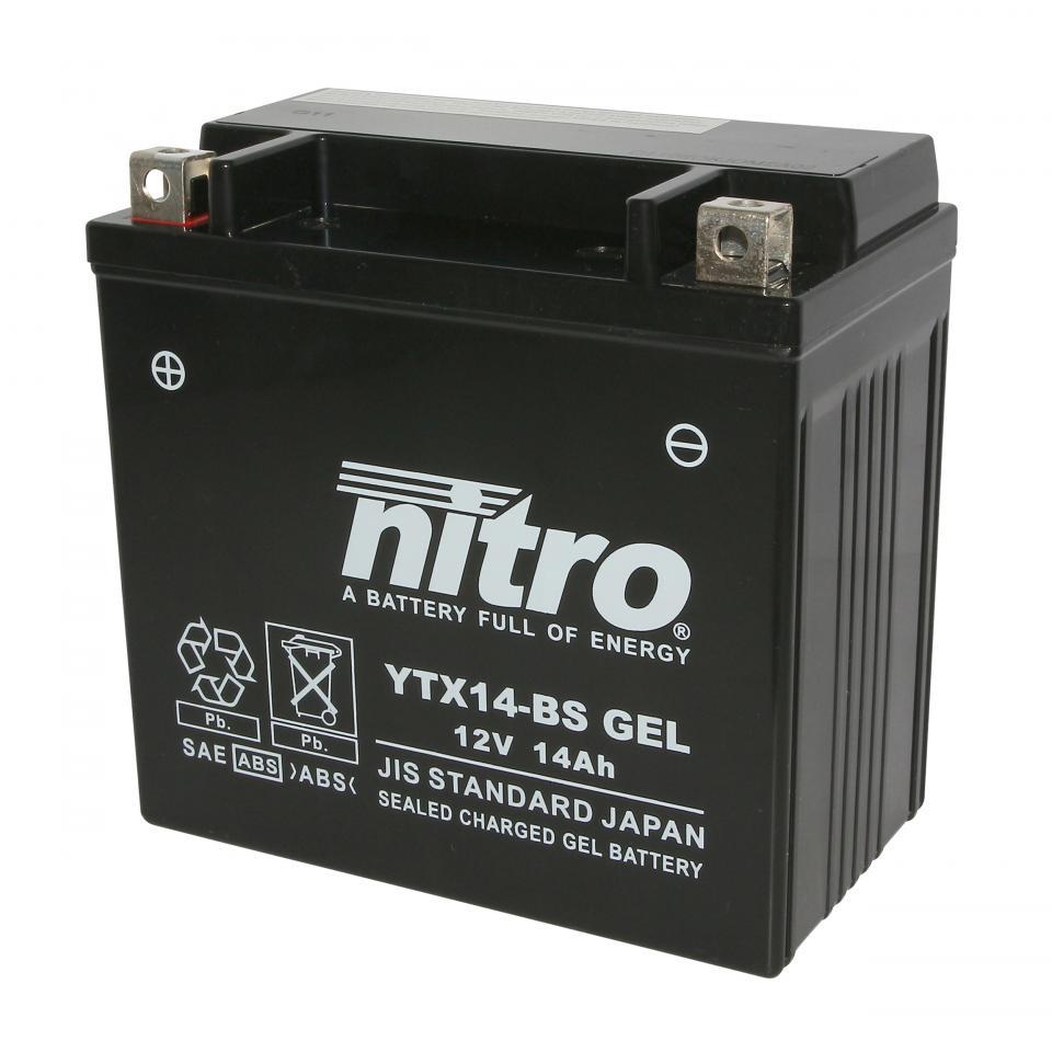 Batterie Nitro pour Moto Aprilia 750 Shiver 2008 à 2020 Neuf