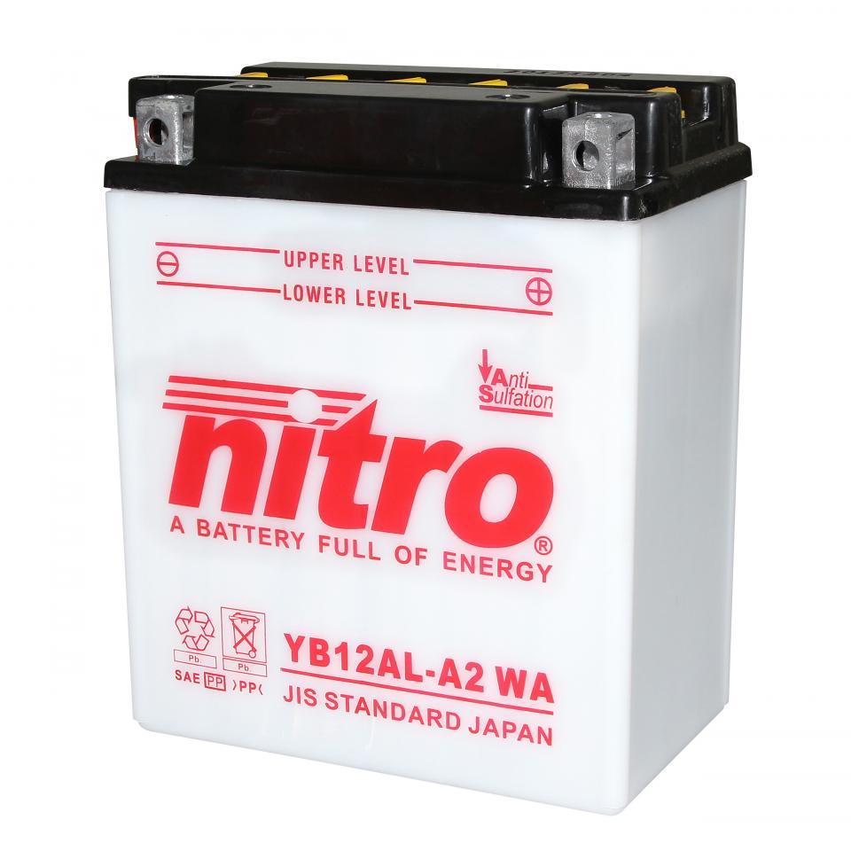 Batterie Nitro pour Moto Yamaha 535 XV Virago 1987 à 1999 Neuf