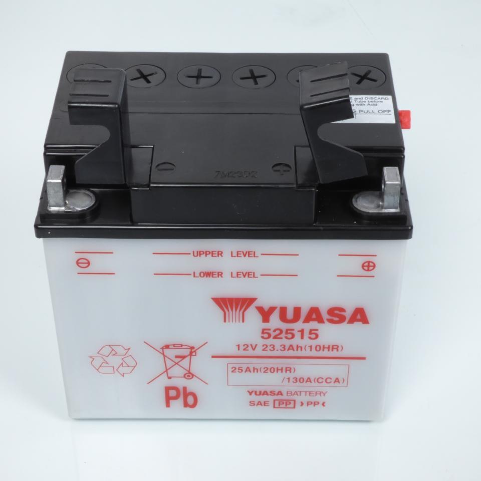 Batterie Yuasa pour Moto BMW 750 K 75 C 1987 à 1993 52515 / 12V 25Ah Neuf