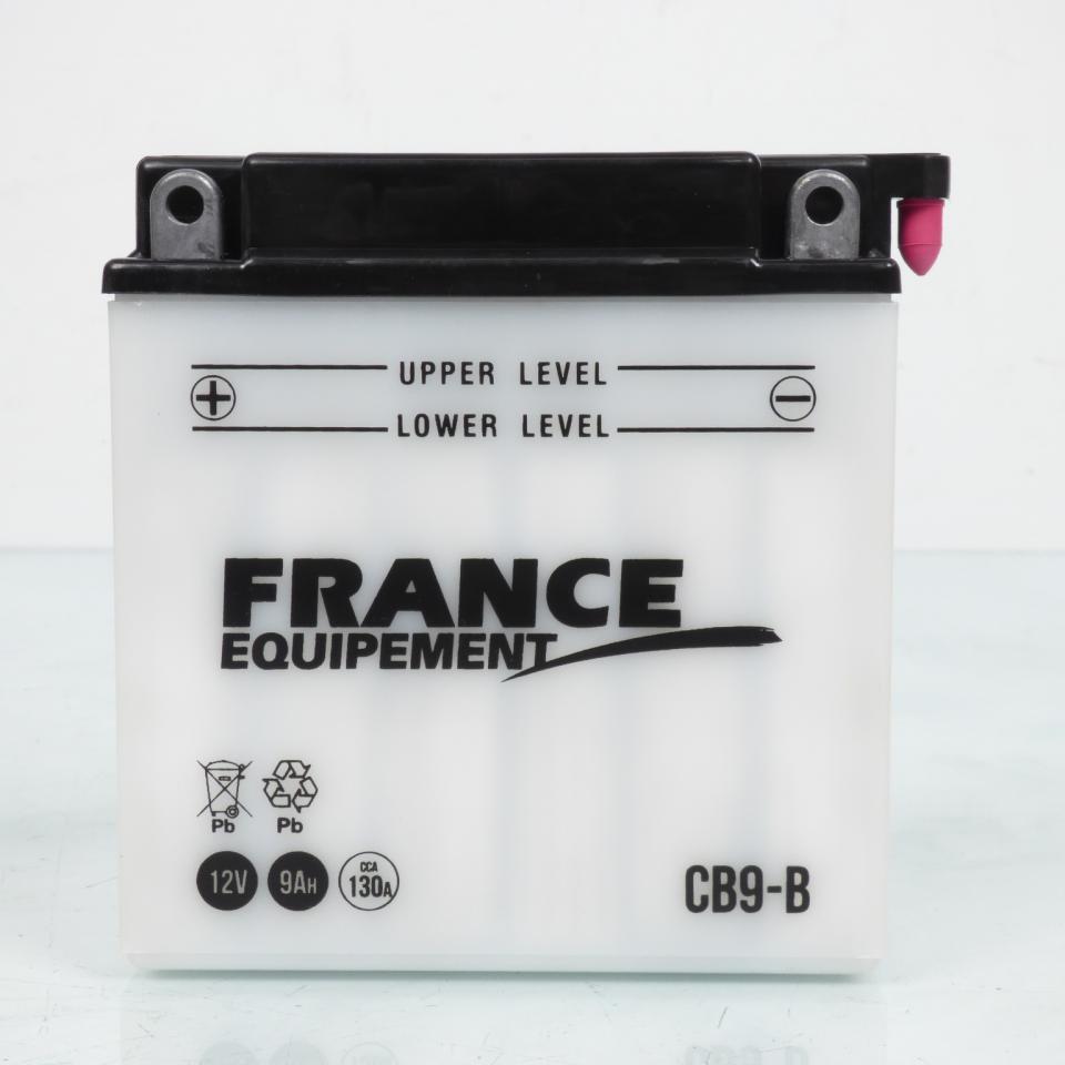 Batterie France Equipement pour Scooter Aprilia 50 Sr R Factory Carbu 2010 à 2016 YB9-B / 12V 9Ah Neuf