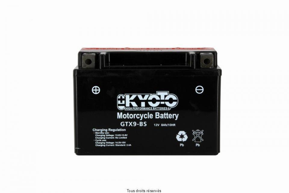 Batterie Kyoto pour Moto Honda 750 Rvf Rc45 1994 à 1998 YTX9-BS / 12V 8Ah Neuf