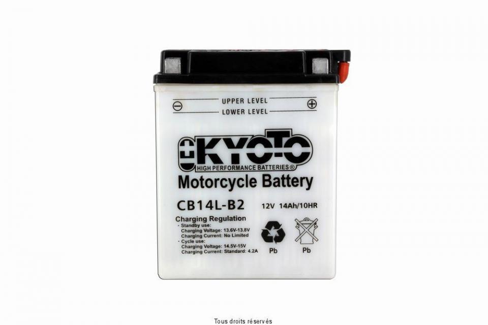 Batterie Kyoto pour Auto YB14L-B2 / 12V 14Ah Neuf