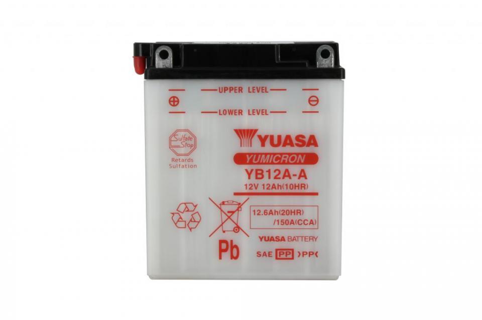 Batterie Yuasa pour Moto Honda 750 Vf C Magna 1993 YB12A-A / 12V 12Ah Neuf