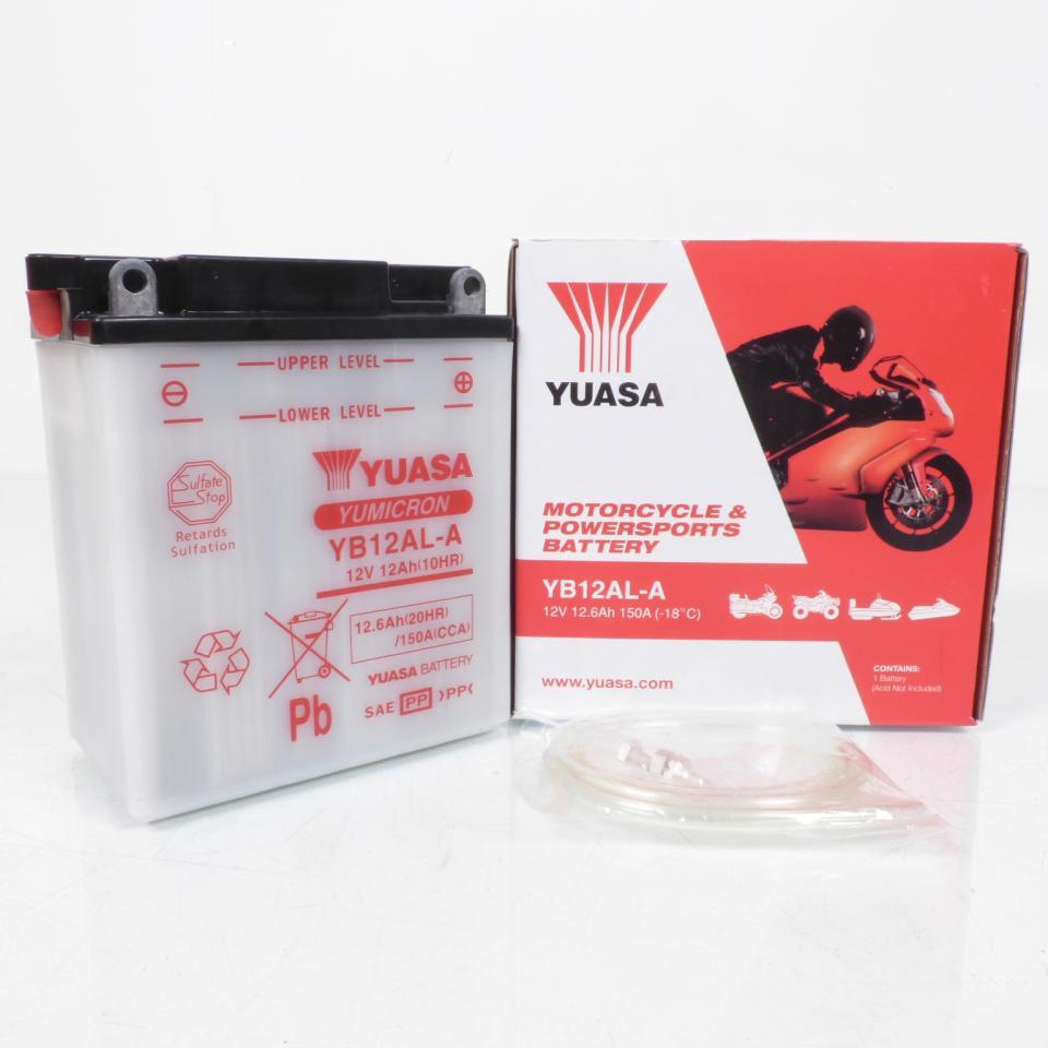 Batterie Yuasa pour Auto YB12AL-A / 12V 12Ah Neuf