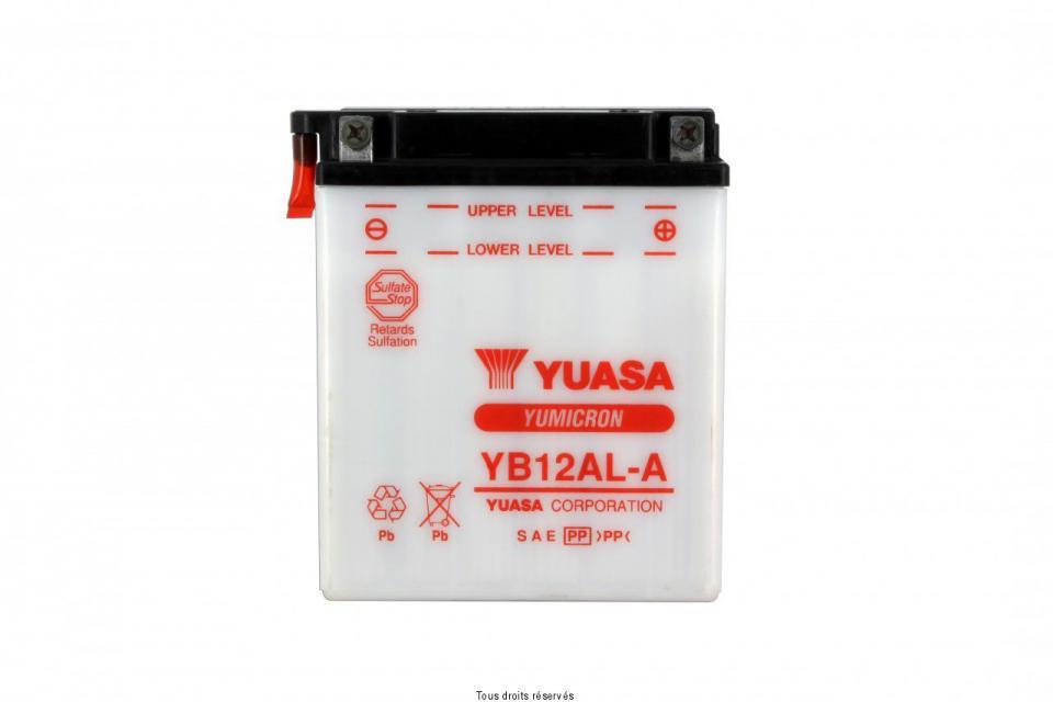 Batterie Yuasa pour Auto YB12AL-A / 12V 12Ah Neuf