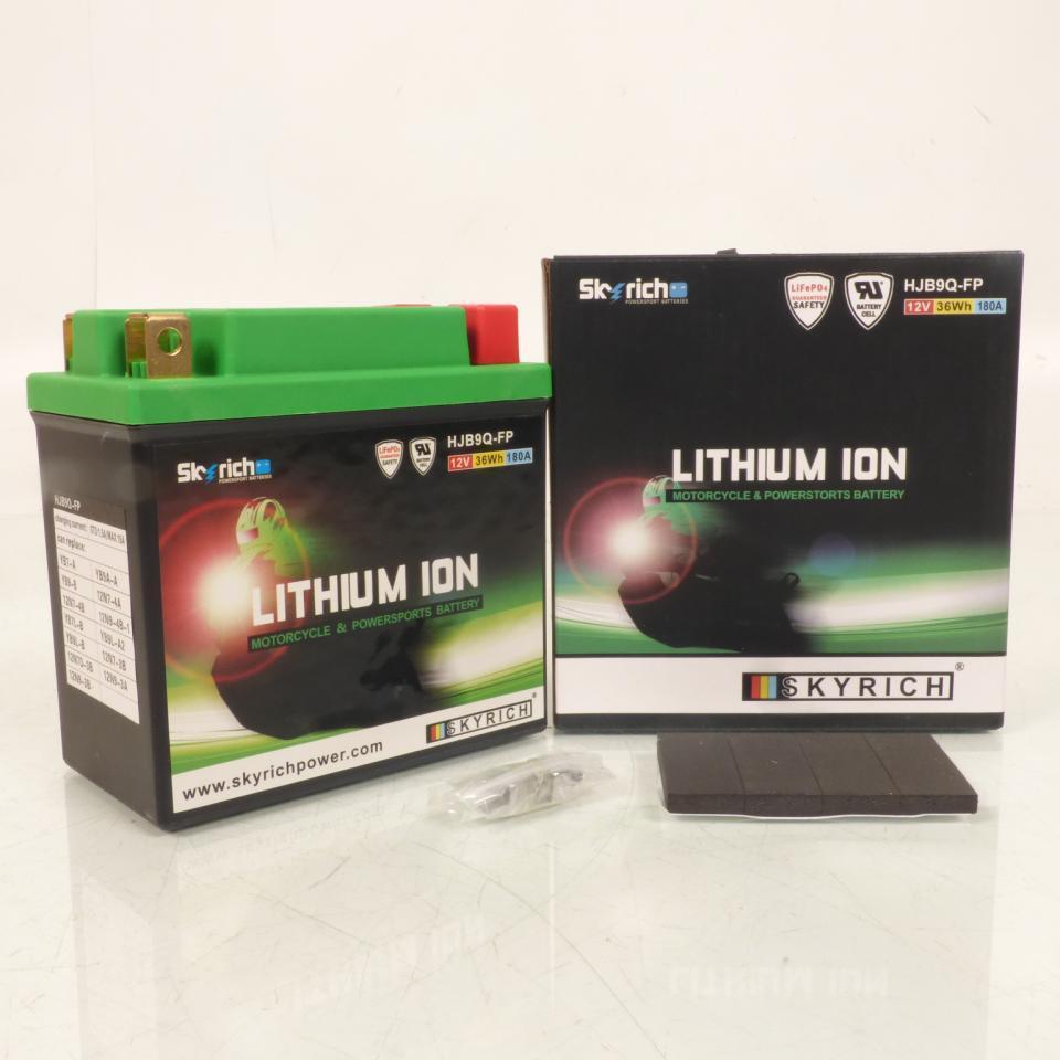 Batterie Lithium Skyrich pour Scooter Benelli 125 Velvet 2000 à 2016 BSLi-03 / LFPX9 / 12V 36Wh Neuf