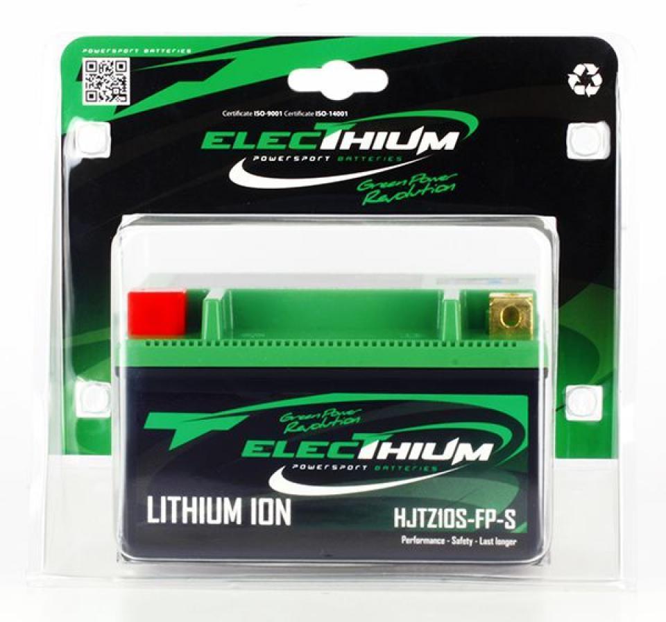 Batterie Lithium Electhium pour Moto Honda 1000 CBR 2008 à 2015 YTZ10S-BS / HJTZ10S-FP-S / 4Ah Neuf