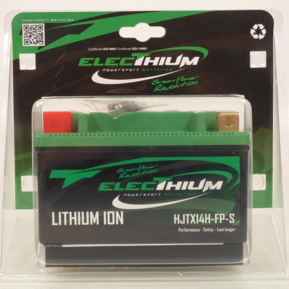 Batterie Lithium Electhium pour Scooter BMW 650 C Sport 2016 à 2020 HJTX14H-FP-S / 12V 4Ah Neuf