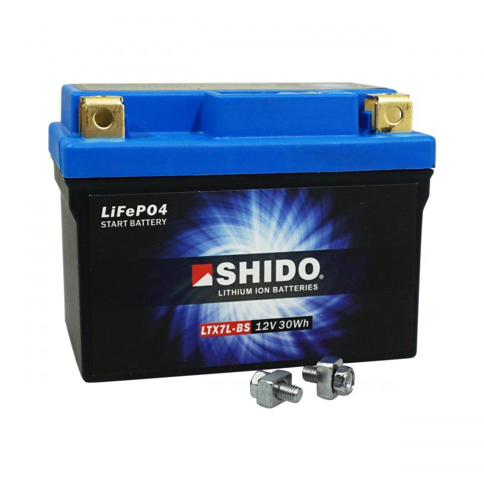 Batterie Lithium SHIDO pour Scooter MBK 50 Booster 1990 à 1998 Neuf