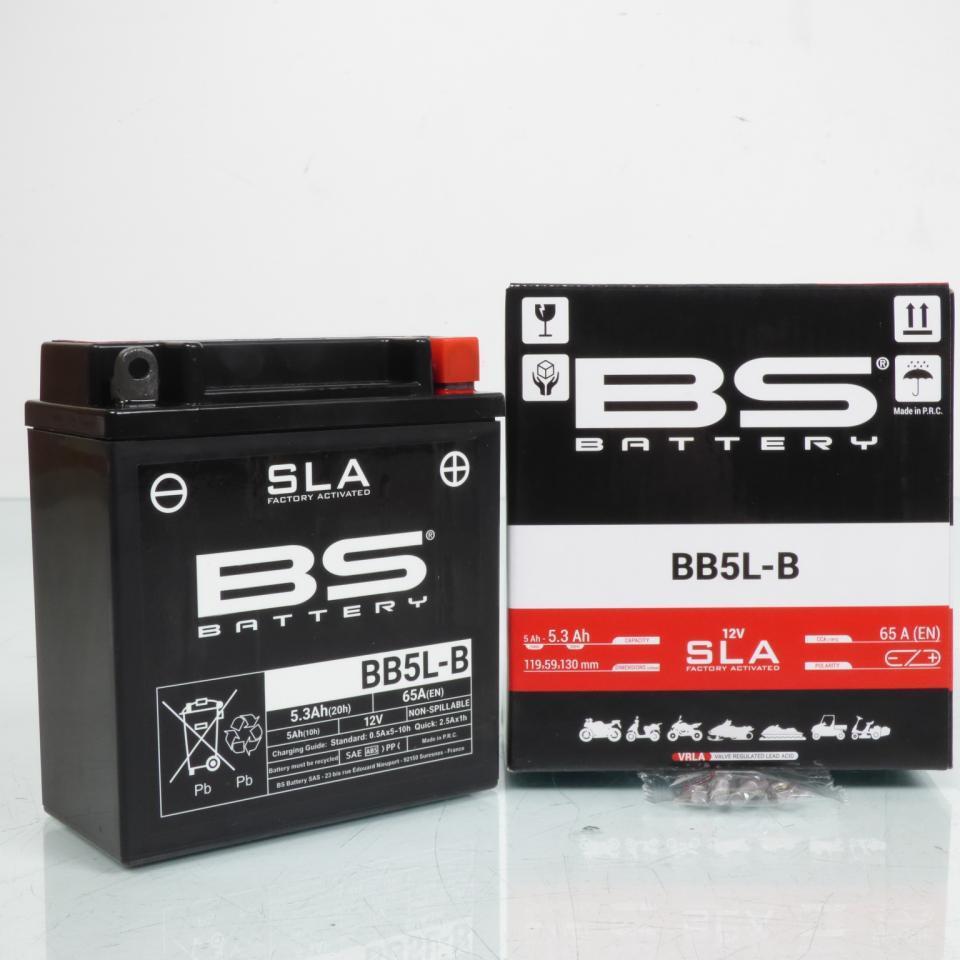 Batterie SLA BS Battery pour Scooter Yamaha 50 Cw Bw-S Easy 2013 YB5L-B / 12V 1.6Ah Neuf