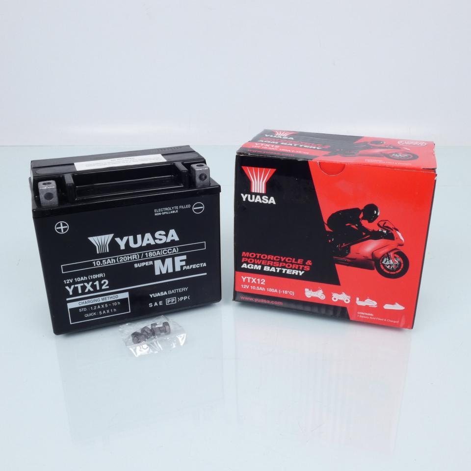 Batterie SLA Yuasa pour Scooter Piaggio 50 Liberty Iget 4T 3V 2018 Neuf