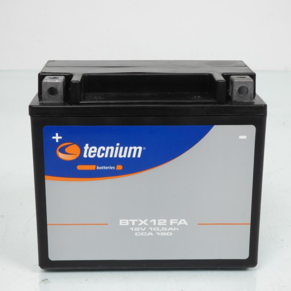 Batterie SLA Tecnium pour Scooter Aprilia 500 Atlantic 2005 à 2010 YTX12-BS / 12V 10Ah Neuf