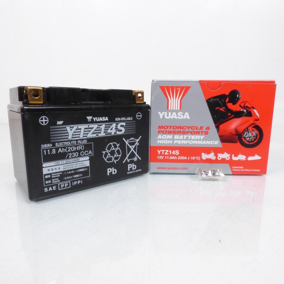 Batterie SLA Yuasa pour Moto Honda 1200 VFR F 2010 à 2011 YTZ14-S / 12V 11.2Ah Neuf