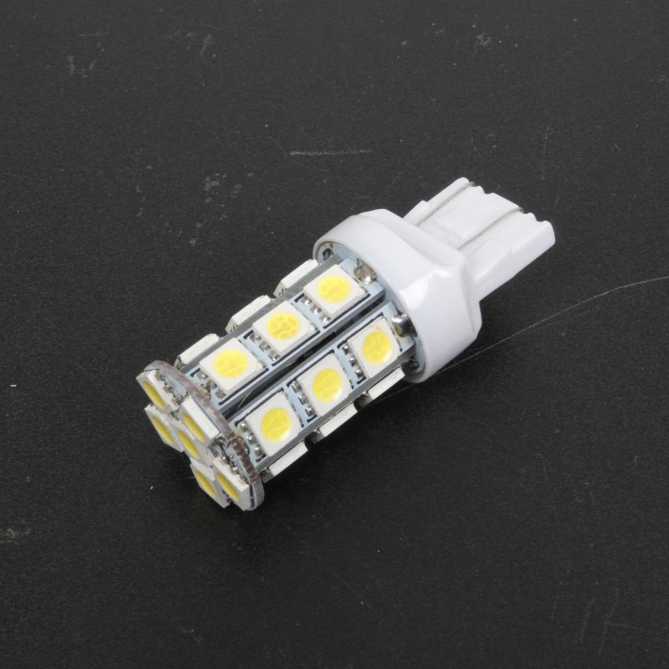 Ampoule LED 12V blanche culot T20 Bilux 280 lumens RMS pour moto auto scoot Neuf