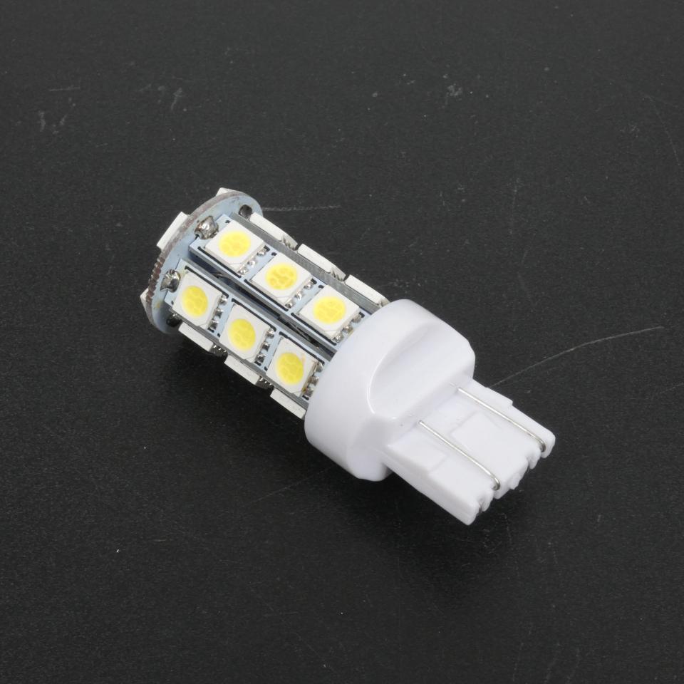Ampoule LED 12V blanche culot T20 Bilux 280 lumens RMS pour moto auto scoot Neuf