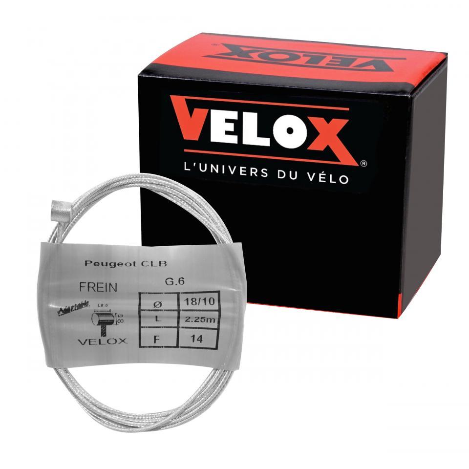 Câble de frein VELOX pour mobylette Peugeot 103 / Ø1.8x2.25m Tete 8x8