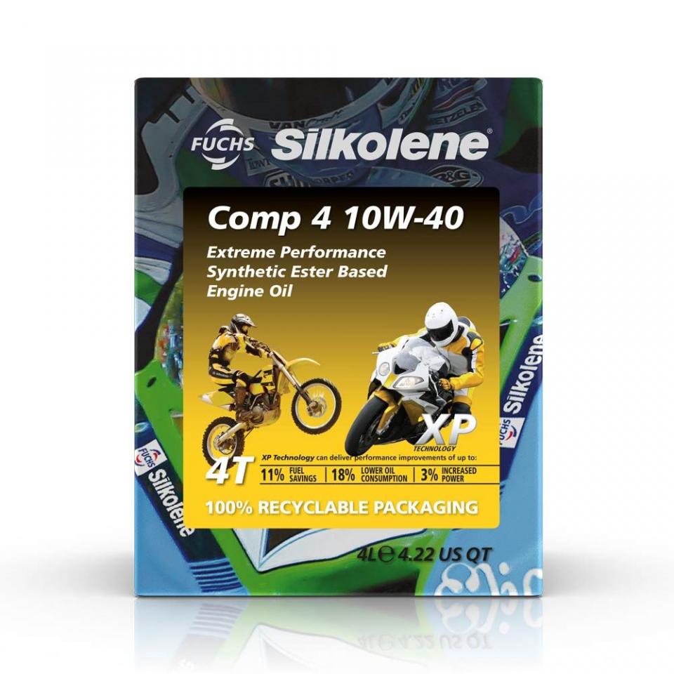 Lubrifiant et entretien Silkolene pour Moto Suzuki 650 SV 2016 à 2022 Neuf