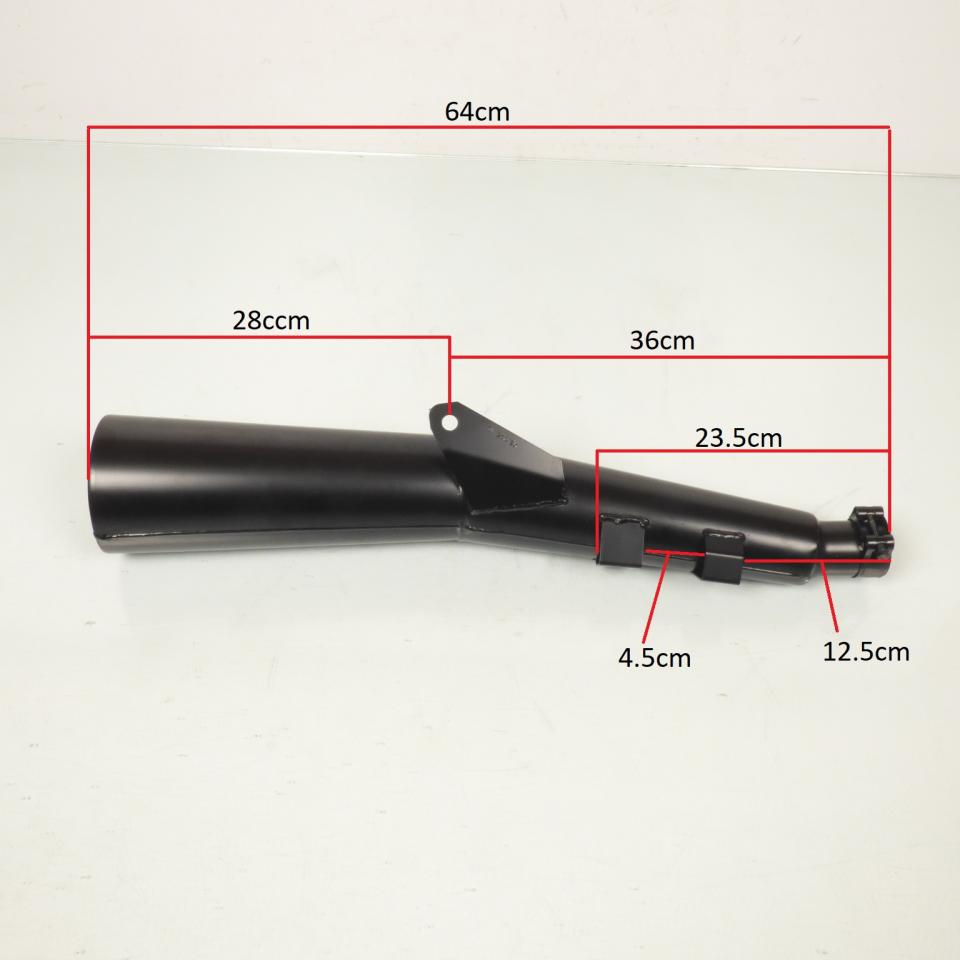 Silencieux échappement Marving pour moto Kawasaki 750 GPZ R Ninja 1985-1986 Neuf