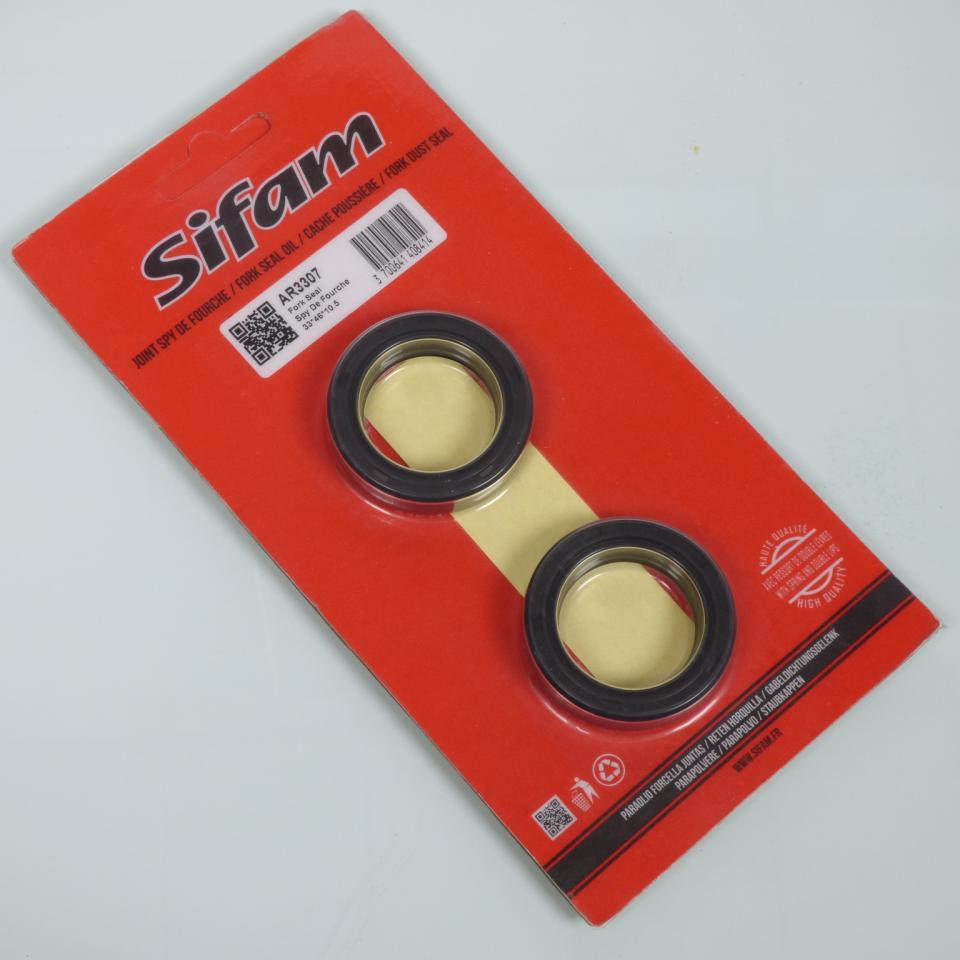 Joint spi de fourche Sifam pour Moto Honda 80 Cr R Petites Roues 1985 33x46x10,5mm Neuf