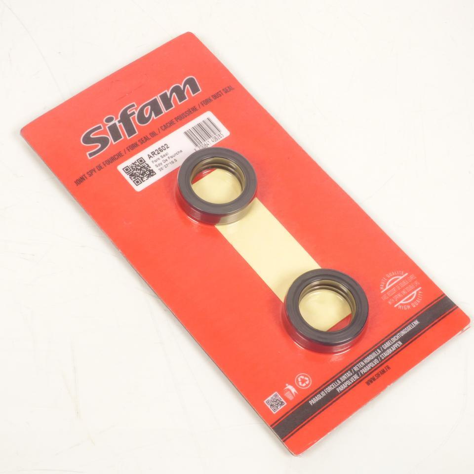 Joint spi de fourche Sifam pour Moto Yamaha 80 PW 1983 à 2010 26x37x10,5mm Neuf