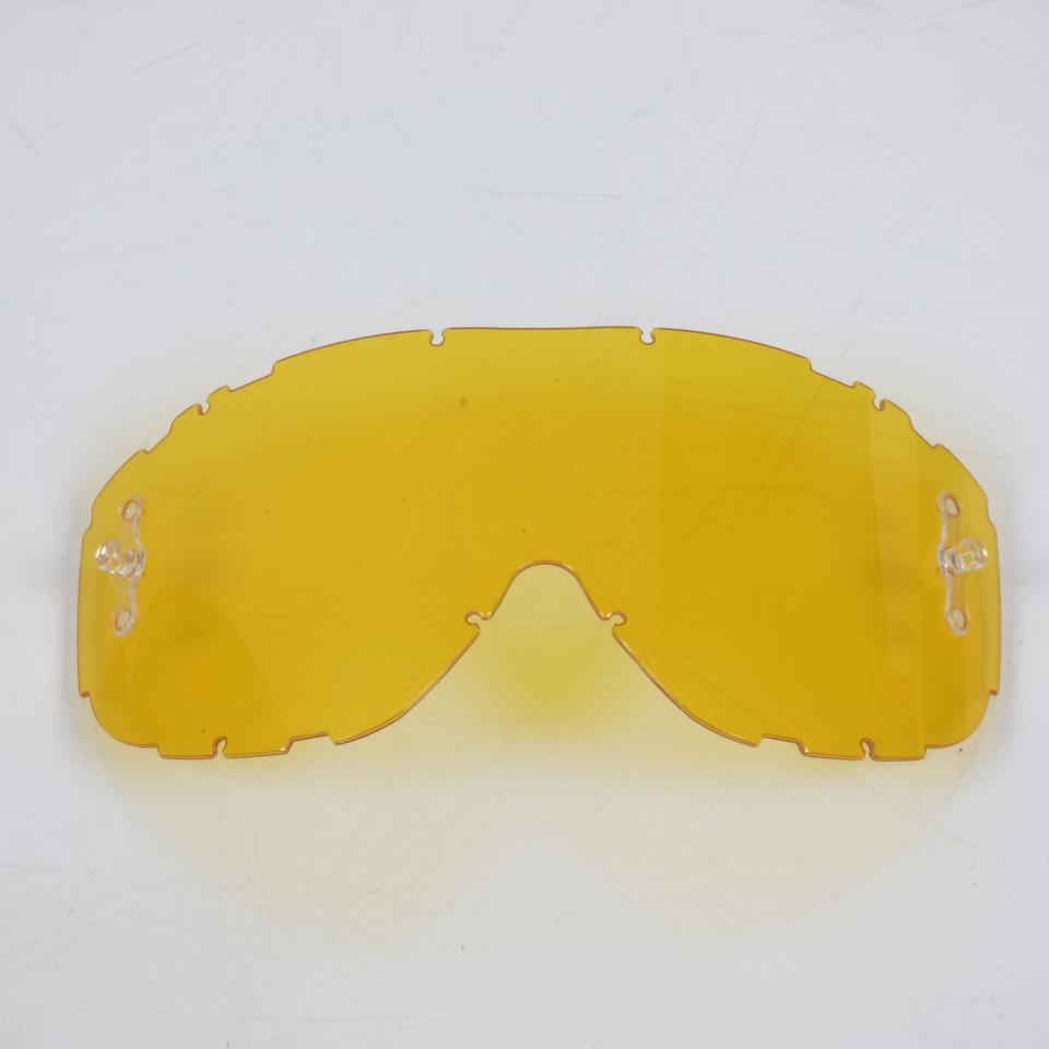 Visière écran simple jaune masque casque Smith Piston pour moto cross quad Neuf