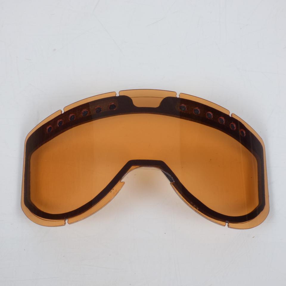 Écran double ventilé orange pour masque lunette cross Smith SMX moto quad Neuf