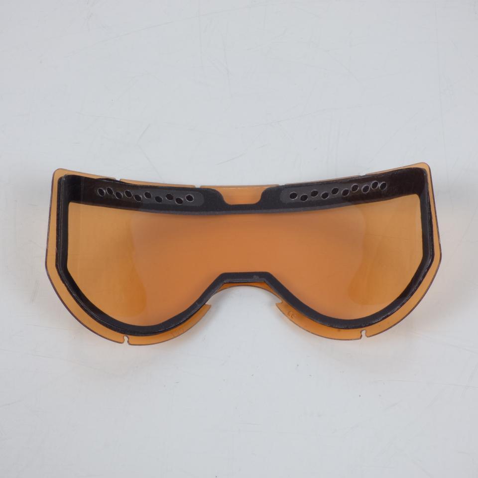 Écran double ventilé orange pour masque lunette cross Smith SMX moto quad Neuf