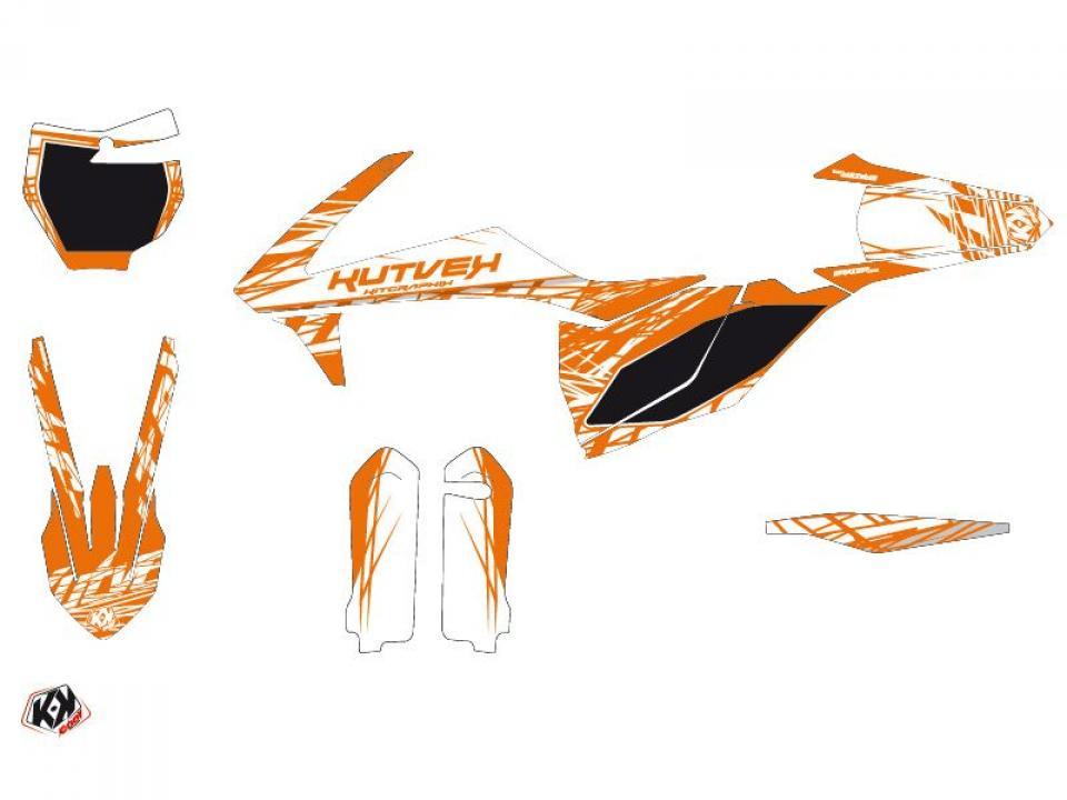 Autocollant stickers Kutvek pour Moto KTM 125 SX 2008 à 2010 Neuf