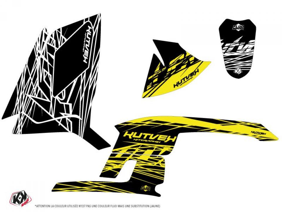 Autocollant stickers Kutvek pour Quad Polaris 500 Scrambler 4X4 2010 à 2013 Neuf