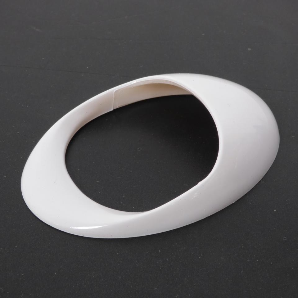 Lot de 4 prises d'air TNT Ovale coloris blanc pour moto scooter deux roues Neuf