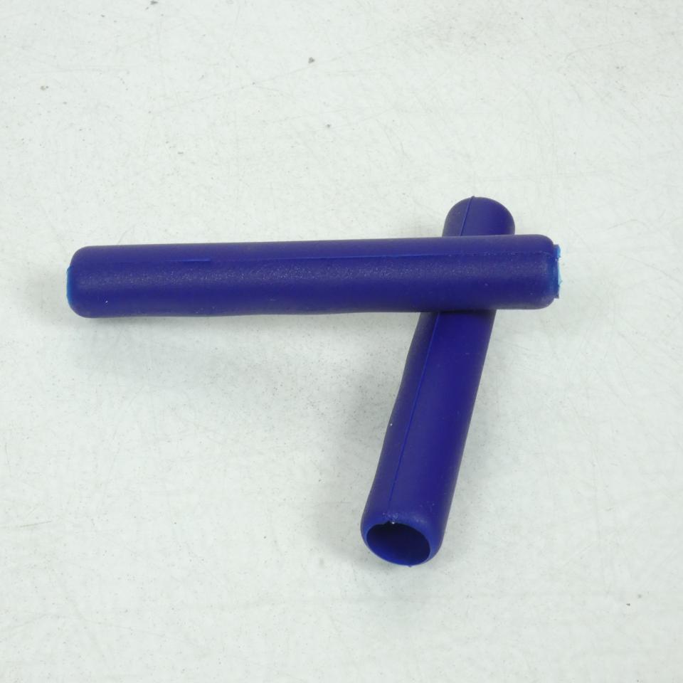 Paire de couvre levier bleu adaptable 93mm pour moto scooter deux roues Neuf