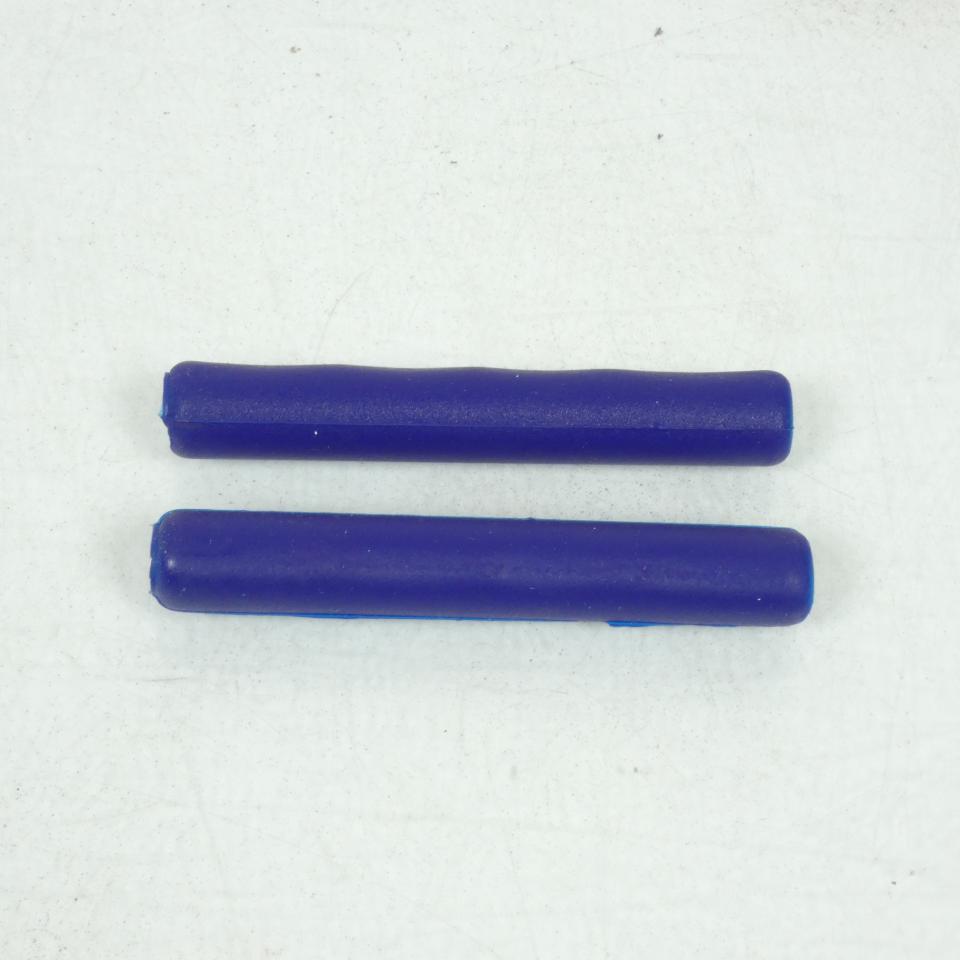Paire de couvre levier bleu adaptable 93mm pour moto scooter deux roues Neuf
