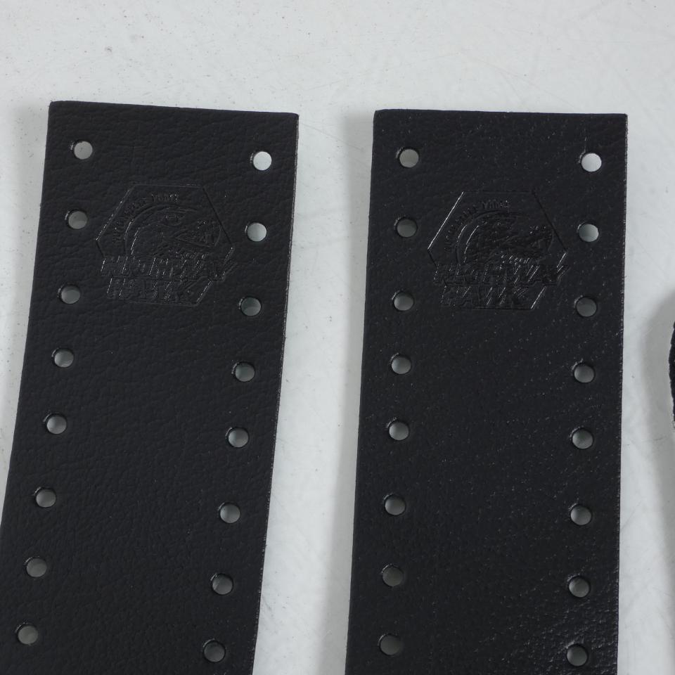 Paire Couvre levier cuir à franges Highway Hawk pour moto 02-2714L Neuf