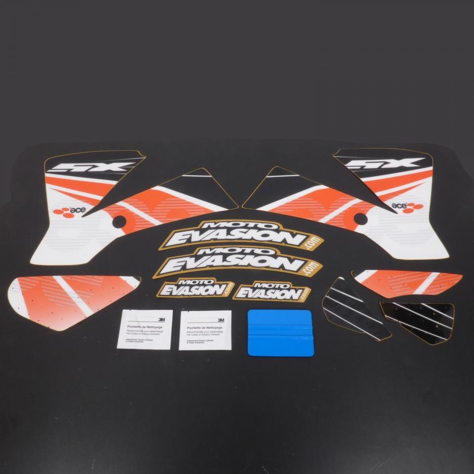 Kit déco Ace 10 pièces pour moto KTM 65 SX 2002 2003 2004 2005 2006 2007 2008 Neuf