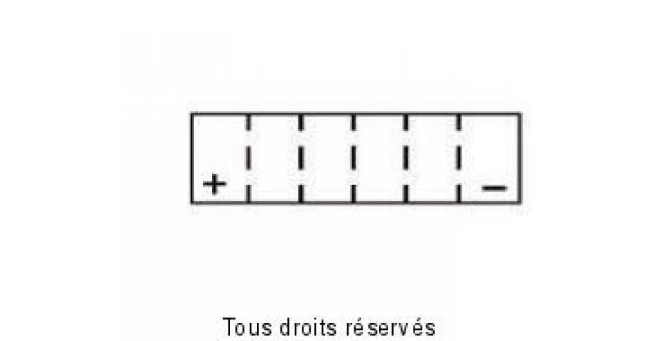 Batterie BS Battery pour Quad Arctic cat 700 Mudpro I 4X4 2011-2012 YTX20H-BS / 12V 18Ah Neuf