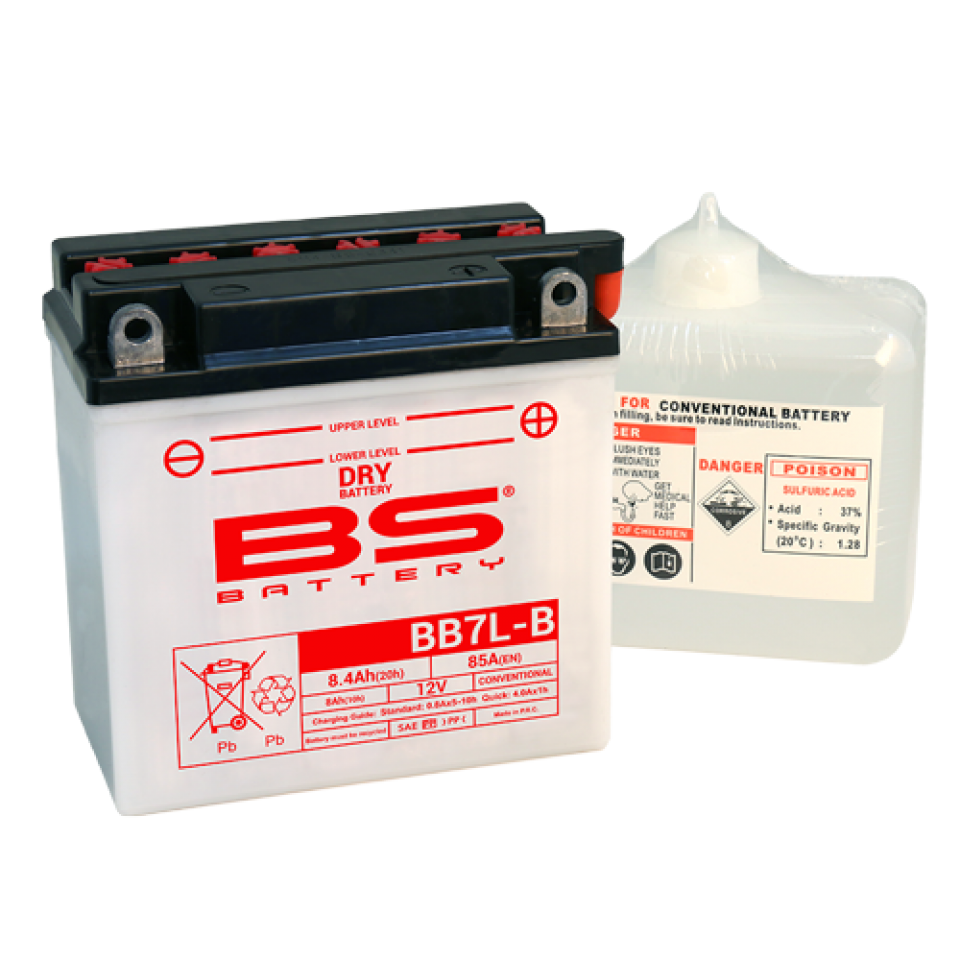 Batterie BS Battery pour Scooter Peugeot 50 Elystar 2003 à 2020 Neuf