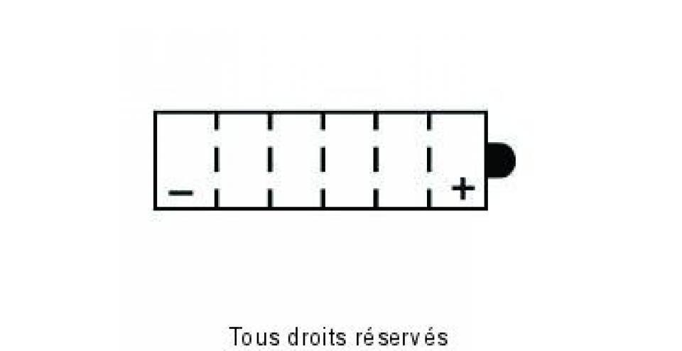 Batterie BS Battery pour Moto BMW 800 R 80 1984 à 1995 Neuf