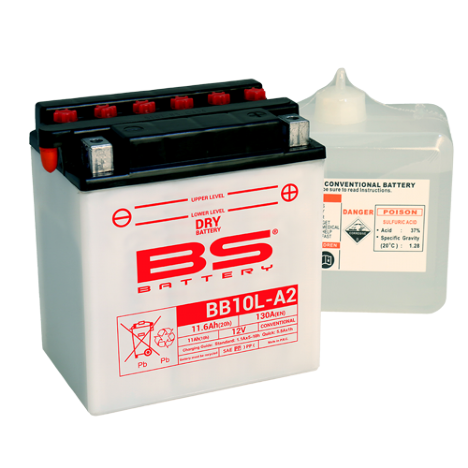 Batterie BS Battery pour Moto BRIXTON 250 Bx 2017 à 2018 Neuf