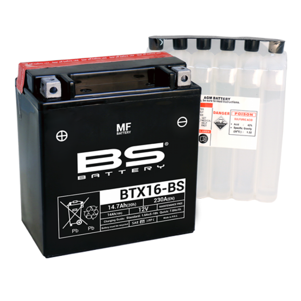 Batterie BS Battery pour Scooter Gilera 800 GP Après 2008 Neuf