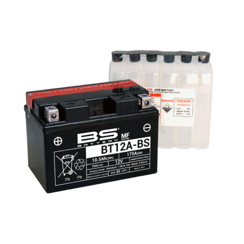 Batterie BS Battery pour Moto KTM 640 LC4 SM 1998 à 1999 Neuf