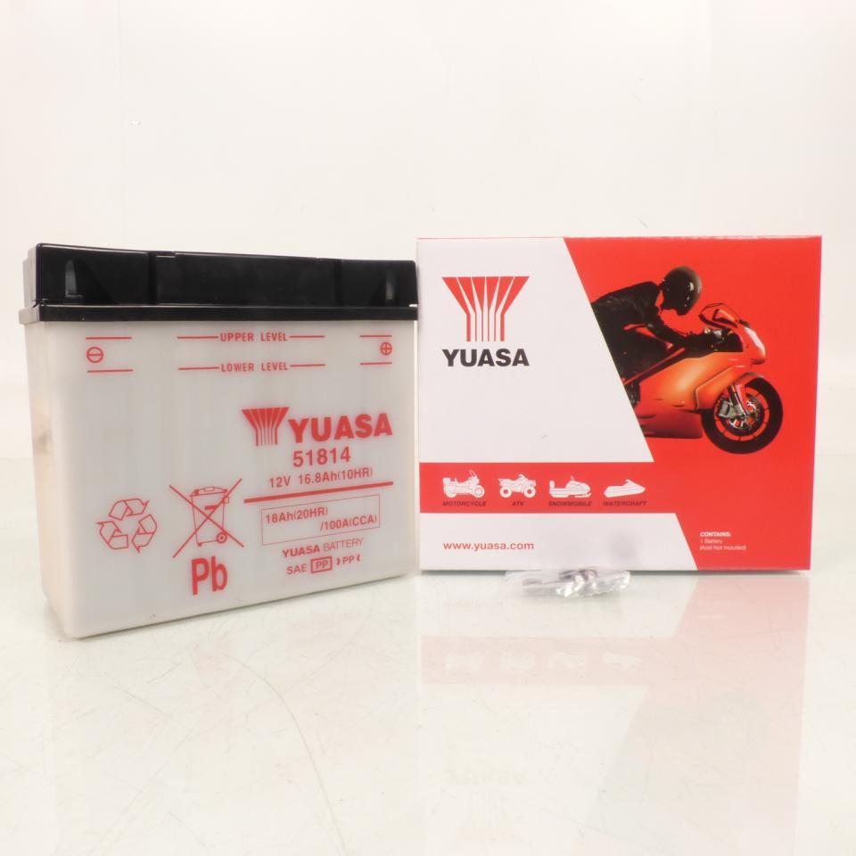 Batterie Yuasa pour moto BMW 1100 K Rs Abs 1993-1997 12C16A-3B / 12V 19Ah Neuf