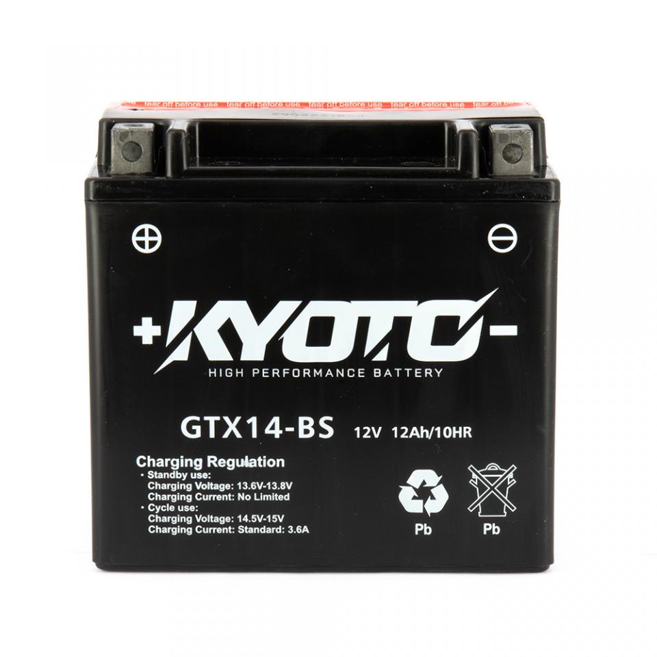 Batterie Kyoto pour Moto Honda 1100 St Pan European Abs 1992 à 1995 YTX14-BS / 12V 12Ah Neuf