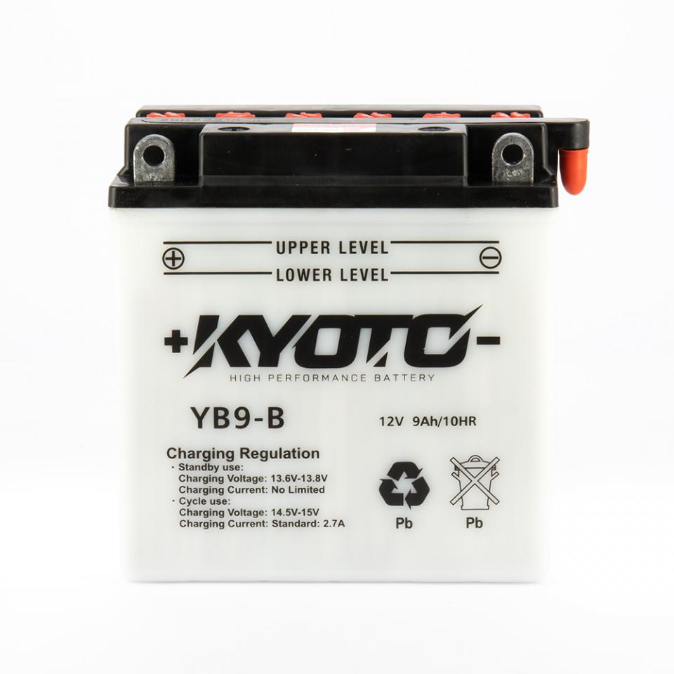 Batterie Kyoto pour Moto Honda 125 CB 1990 à 2000 YB9-B Neuf