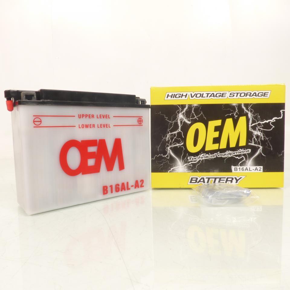 Batterie OEM pour Moto Yamaha 550 XZ 1981 à 1987 YB16AL-A2 Neuf
