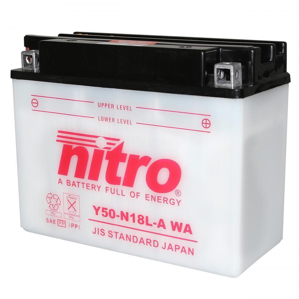 Batterie Nitro pour Moto Honda 1000 Gl Gold Wing 1975 à 1979 Neuf