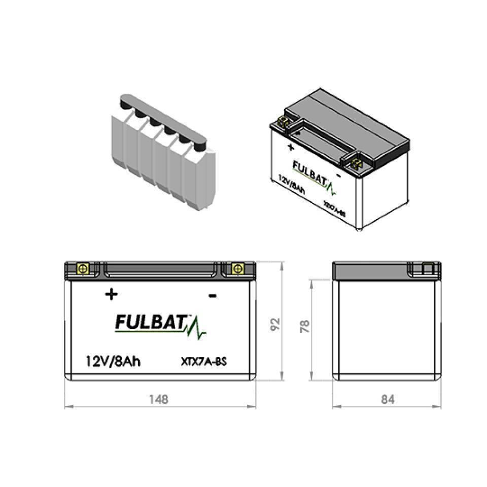 photo piece : Batterie->Suzuki UC 