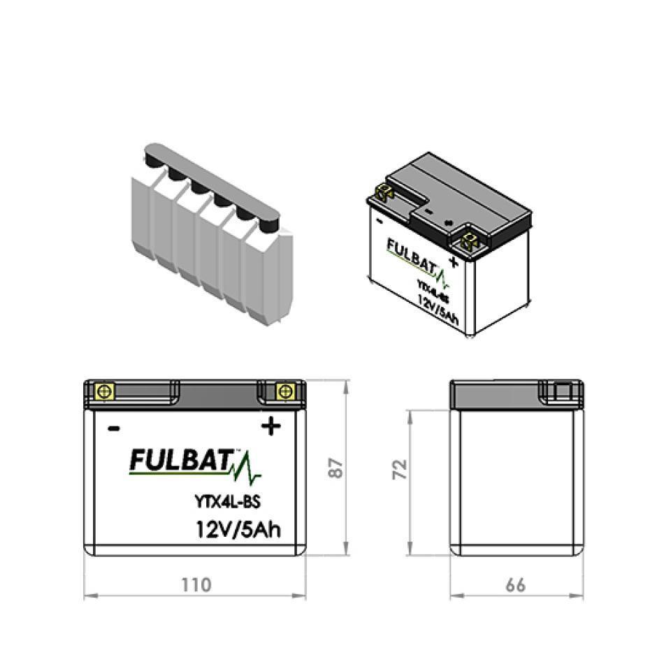 Batterie pour  