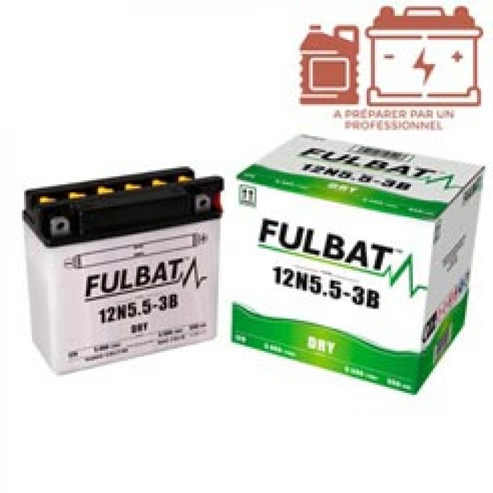 Batterie Fulbat pour Moto Laverda 125 LESMO 1986 à 1989 Neuf